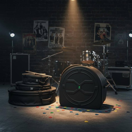 Gepolstertes drum case set - gepolstertes,