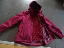 Mc Kinley Winterjacke Jacke 40 dunkler pink magenta Ton Innen-Fleece-Jacke