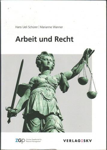 Arbeit und recht hans ueli - recht,