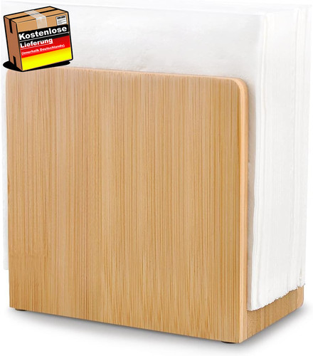 Holz serviettenhalter rustikal - holz,