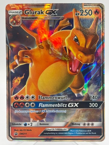 Glurak holo sonne mond - -,