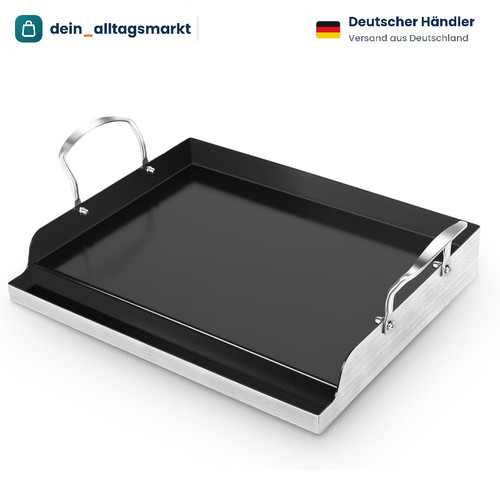 Grillplatte edelstahl 43x33 - grillplatte, cm