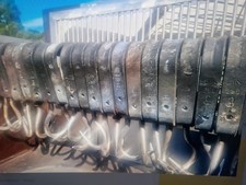 45 x Rohrbahn Fleischerhaken Eurohaken Jäger Wild Metzger Fleisch