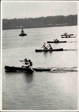 OLYMPIA BERLIN 1936 Band II Bild Nr. 117 Start Kanadier-Zweier Kanu-Regatta