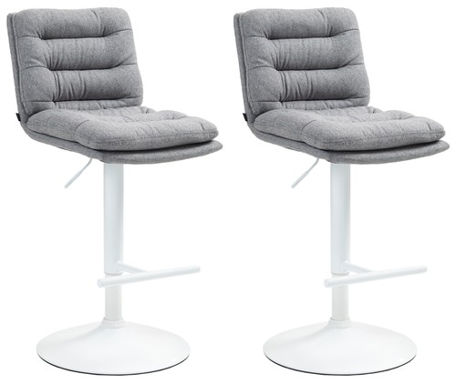2er set barhocker damar - set, stoff