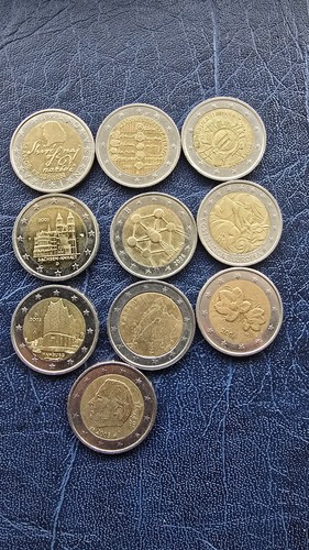 Konvolut euro münzen 10 - konvolut,