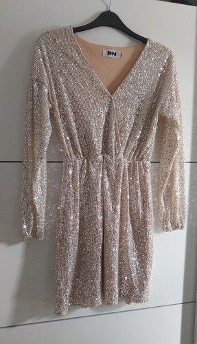 Kleid glitzer paillettenkleid - glitzer,