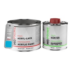 Pantone 638C Blue Acryl Lack matt 0,75 Liter 750 ml Dose inkl. Härter