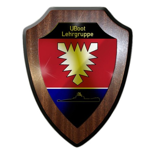 Wappenschild uboot lehrgruppe - wappenschild,