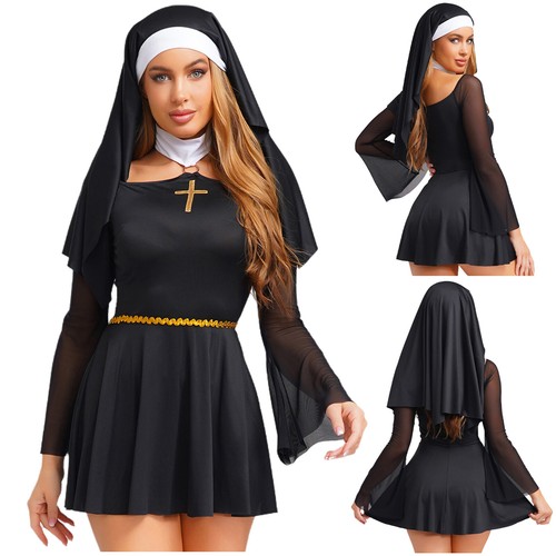 Freebily damen nonne - damen,