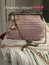 Handgemachte Häkelhandtasche