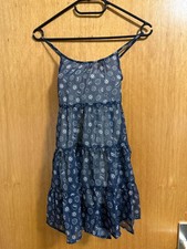 Blaues Sommerkleid für Kinder