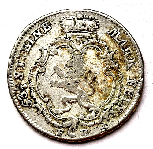 Hessen kassel taler - 1/4, 1767