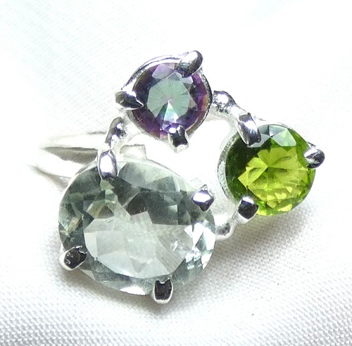 Bergkristall ring 925 - bergkristall,