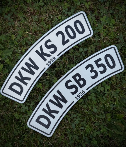Schutzblechschild motorrad nsu - schutzblechschild,