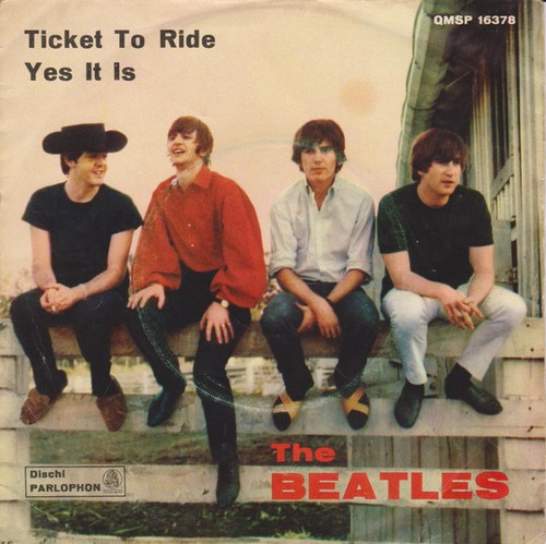 The beatles ticket - ticket, /