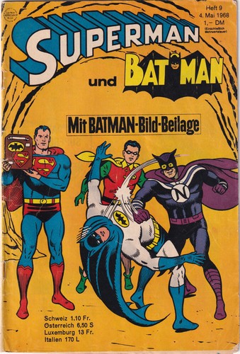 Superman 1968 original - 9,
