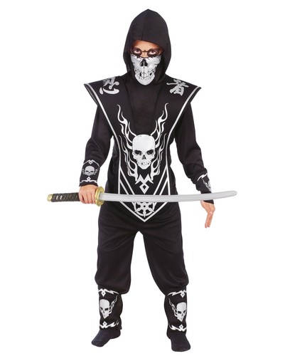 Kinderkostüm set totenkopf - set,