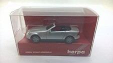 Herpa 032148 Mercedes SLK 230 R170 silber innen schwarz mit Hardtop in OVP (69)