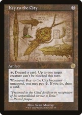 Magic the Gathering - Key to the City - BRR-EN090 MtG NM