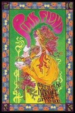 Pink floyd poster bob masse - pink,