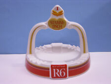 GROSSER PORZELLAN STAMMTISCHASCHER, ZIGARETTENWERBUNG: REEMTSMA R6