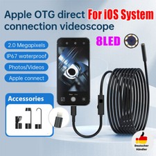 2-10M USB Endoskop Kamera 8mm