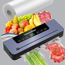 Vakuumierer Vakuumiergerät Folienschweißgerät mit Beutel Vakuummaschine 