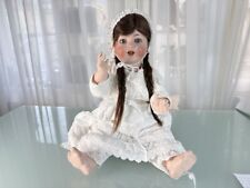 Alte Puppe Sammler Porzellankopf Puppe 58 cm. Zustand Siehe Fotos.   