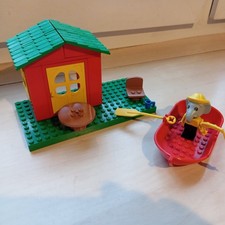 Fabuland Lego Fischerhütte 3660 Rarität 1979-1989