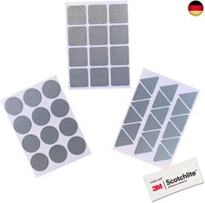 Salzmann Reflektierende Aufkleber - Sticker für Taschen, Kinderwagen, Helme - 