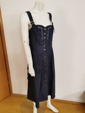 Tracht Volksfest Oktoberfest Kleid ALPENTRAUM 21 (ca. 40) Jeans dunkelblau