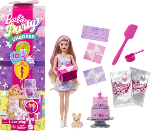 Mattel barbie party - party, unboxed