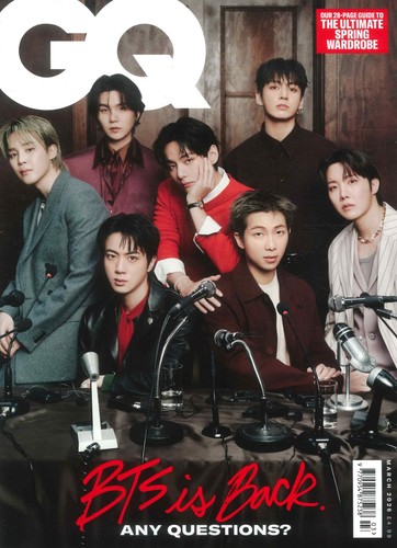 Magazin bts bangtan boys - gq,