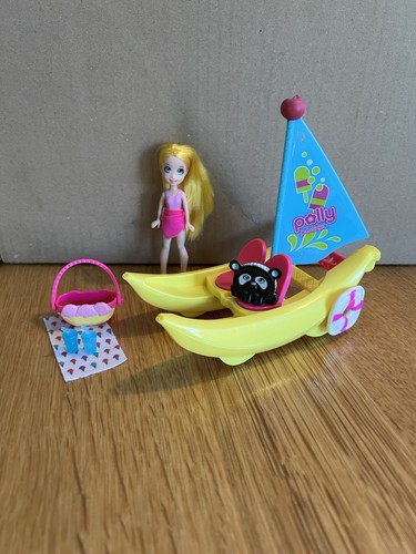 Polly pocket bananenboot - polly,