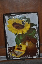 Altes Emailschild 20/30er