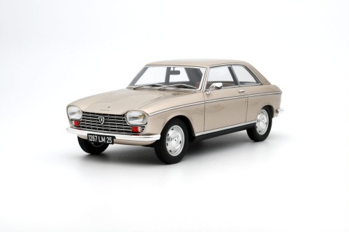 Peugeot 204 coupe beige 1965 - coupe,