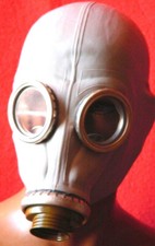 NVA Gasmaske Filter  Maske  Schutzkleidung Halloween  Fasching  Karneval  DDR