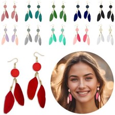 zarte Feder Ohrringe