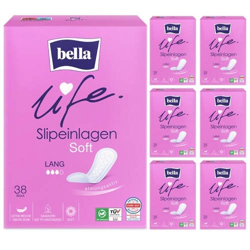 Bella slipeinlagen soft lang - slipeinlagen,