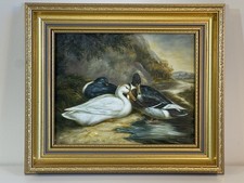 Gerahmt Original Ölgemälde