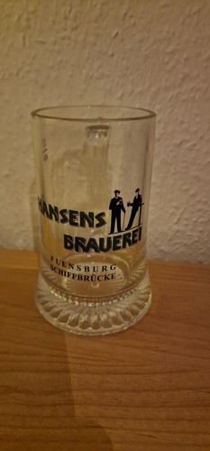 Hansens brauerei glas - brauerei,