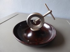 Spindel Nussknacker Bakelit und Chrom, FIMAG DDR, Bauhausstil, Industrie-Design