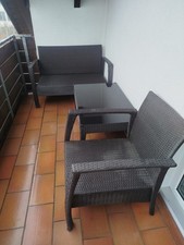 Rattan lounge balkonmöbel - rattan,