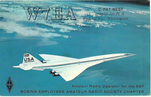 Vintage amateurfunk qsl - vintage, karte