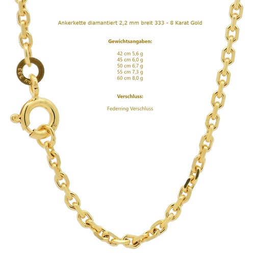 Ankerkette diamantiert