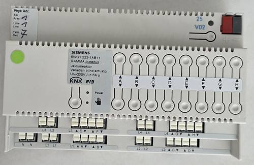 Knx jalousieaktor fach - jalousieaktor, 8-fach