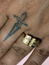 10k Gelbgold Heilige Bibel