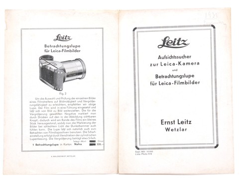 Vintage leica leitz sales - leitz,