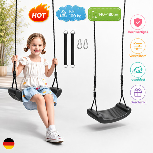 Schaukelsitz schwarz - schaukelsitz,